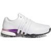 imageadidas Mens Tour360 24 Boost Golf ShoesFootwear WhiteShadow FigAuro Black