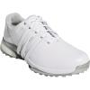 imageadidas Mens Tour360 25 Wide Spikeless ShoesFootwear WhiteFootwear WhiteSilver Metallic