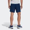 imageadidas Mens Train Essentials Piqu 3Stripes ShortsDark Blue  White