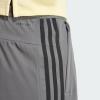 imageadidas Mens Train Essentials Piqu 3Stripes ShortsGrey FiveBlack