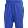 imageadidas Mens Train Essentials Piqu 3Stripes ShortsLucid BlueBlack