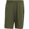 imageadidas Mens Train Essentials Piqu 3Stripes ShortsNight CargoBlack