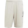imageadidas Mens Train Essentials Piqu 3Stripes ShortsWonder AluminaBlack