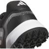 imageadidas Mens Traxion Response Spikeless Golf ShoeCore BlackSilver MetFtwr White