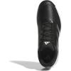 imageadidas Mens Traxion Response Spikeless Golf ShoeCore BlackSilver MetFtwr White