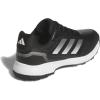 imageadidas Mens Traxion Response Spikeless Golf ShoeCore BlackSilver MetFtwr White
