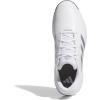 imageadidas Mens Traxion Response Spikeless Golf ShoeFtwr WhiteSilver MetIron Met