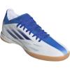 imageadidas Mens X Speedflow3 Indoor Soccer ShoesWhiteLegacy IndigoBlue