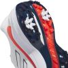 imageadidas Mens ZG23 Golf ShoeFootwear WhiteCollege NavyBright Red