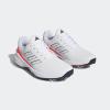 imageadidas Mens ZG23 Golf ShoeFootwear WhiteCollegiate NavyBright Red