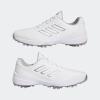imageadidas Mens ZG23 Golf ShoeFootwear WhiteDark Silver MetallicSilver Metallic