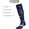 imageadidas Metro Soccer Socks 1 pair DISCONTINUEDNavy BlueClear GreyWhite5