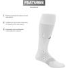 imageadidas Metro Soccer Socks 1 pair DISCONTINUEDWhite Black Clear Grey4