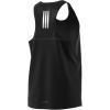 imageadidas Originals Mens Own The Run Singlet BlackReflective Silver Medium