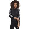 imageadidas Originals Womens Primeblue Superstar Track TopBlackWhiteBlack