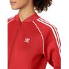 imageadidas Originals Womens Primeblue Superstar Track TopScarlet