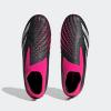 imageadidas Unisex Accuracy2 Firm Ground Soccer ShoeBlackWhiteTeam Shock Pink 2
