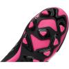 imageadidas Unisex Accuracy2 Firm Ground Soccer ShoeBlackWhiteTeam Shock Pink Laceless