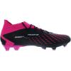 imageadidas Unisex Accuracy2 Firm Ground Soccer ShoeCore BlackCloud WhiteTeam Shock Pink