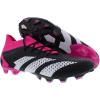 imageadidas Unisex Accuracy2 Firm Ground Soccer ShoeCore BlackCloud WhiteTeam Shock Pink