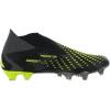 imageadidas Unisex Accuracy2 Firm Ground Soccer ShoeCore BlackTeam Solar YellowGrey Five