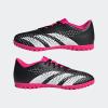 imageadidas Unisex Accuracy4 Turf Flexible Ground Soccer ShoeBlackWhiteTeam Shock Pink