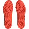 imageadidas Unisex Accuracy4 Turf Flexible Ground Soccer ShoeTeam Solar OrangeBlackBlack