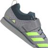imageadidas Unisex Adult Powerlift 5 SneakerGrey Threelucid Lemonarctic Night