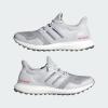 imageadidas Unisex Adult Ultraboost Spikeless Golf ShoesDash GreyFootwear WhitePreloved Scarlet