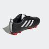 imageadidas Unisex Goletto Firm Ground Soccer ShoesBlackWhiteRed