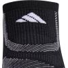 imageadidas Unisex Superlite Performance Tabbed No Show Running Socks with achilles protection 2PairBlackOnix GreyGrey