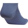 imageadidas Unisex Superlite Performance Tabbed No Show Running Socks with achilles protection 2PairPreloved Ink BlueHalo BlueSpark Orange