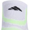 imageadidas Unisex Superlite Performance Tabbed No Show Running Socks with achilles protection 2PairWhiteGreen SparkBliss Lilac Purple
