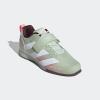 imageadidas UnisexAdult Adipower Weightlifting 3 Shoes Cross TrainerLinen GreenCloud WhiteBeam Pink