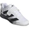 imageadidas UnisexAdult Adipower Weightlifting 3 Shoes Cross TrainerWhiteBlackGrey