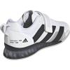 imageadidas UnisexAdult Adipower Weightlifting 3 Shoes Cross TrainerWhiteBlackGrey