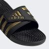 imageadidas UnisexAdult Adissage Slides SandalBlackGold MetallicBlack