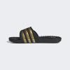 imageadidas UnisexAdult Adissage Slides SandalBlackGold MetallicBlack