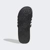 imageadidas UnisexAdult Adissage Slides SandalBlackWhiteBlack