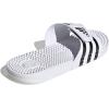 imageadidas UnisexAdult Adissage Slides SandalWhiteCore BlackWhite