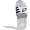 imageadidas UnisexAdult Adissage Slides SandalWhiteCore BlackWhite