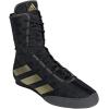 imageadidas UnisexAdult Box Hog 3 SneakerCore Black Gold Met Grey Six