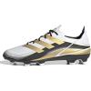 imageadidas UnisexAdult Gamemode Syn Firm Ground Soccer ShoeWhiteGold MetallicBlack