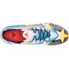 imageadidas UnisexAdult Gamemode Syn Firm Ground Soccer ShoeWhiteSilver MetallicPantone