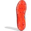 imageadidas UnisexAdult Gamemode Syn Firm Ground Soccer ShoeWhiteSilver MetallicSolar Red