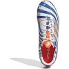 imageadidas UnisexAdult Gamemode Syn Firm Ground Soccer ShoeWhiteSilver MetallicSolar Red