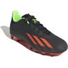 imageadidas UnisexAdult Speedportal4 Flexible Ground Soccer ShoesBlackSolar RedSolar Green