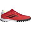 imageadidas UnisexAdult X Speedflow3 Turf Soccer ShoeRedBlackSolar Red