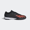 imageadidas UnisexChild X Speedportal3 Turf Soccer ShoesBlackSolar RedSolar Green
