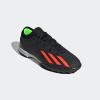 imageadidas UnisexChild X Speedportal3 Turf Soccer ShoesBlackSolar RedSolar Green